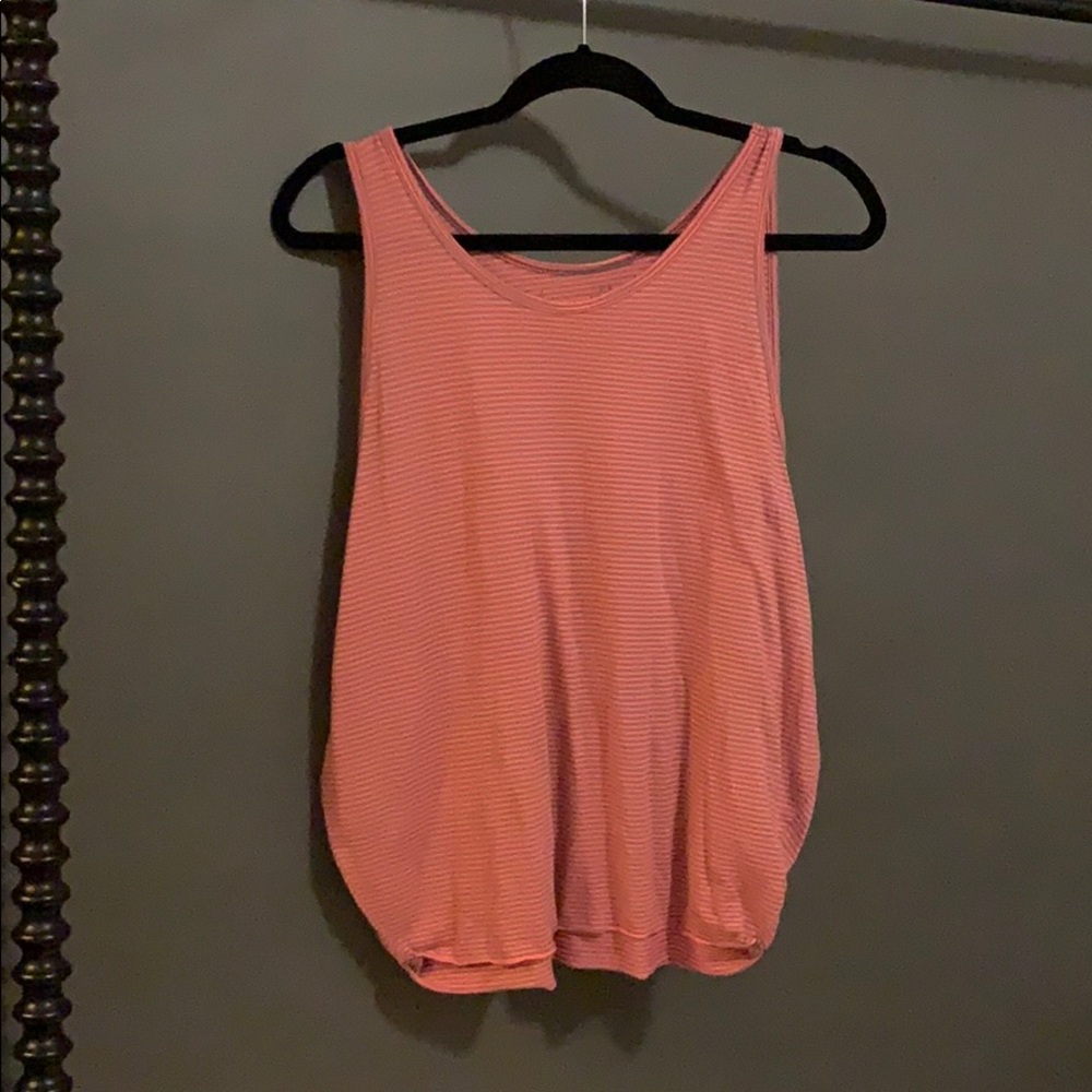 Medium free people striped tank top